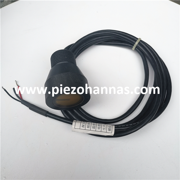 Transduser Pengukur Aliran Ultrasonik Jarak Jauh 400KHz untuk Pengukur Aliran Ultrasonik