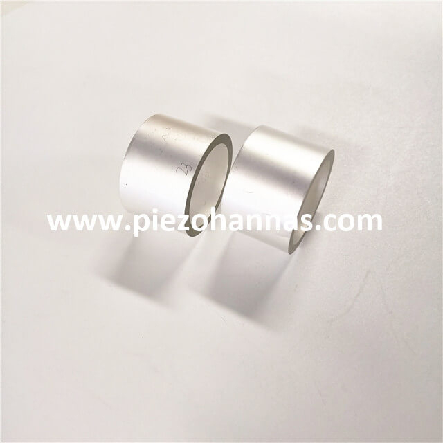 Voorraad OD24.2*ID18.8*15mm Piezo Tubes Piezo Keramiek Transducer