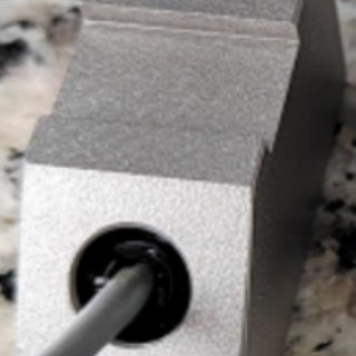 Trasduttore ad ultrasuoni clamp-on da 1 MHz per la misurazione del flusso