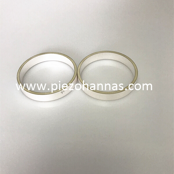 اجزای لوله های سیلندر پیزوسرامیک pzt-5a برای ارتباطات زیر آب 