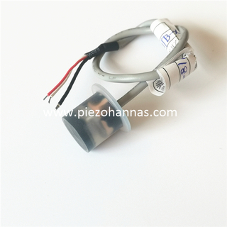 Ультрагукавы пераўтваральнік корпуса PVDF 200 кГц для ультрагукавога расходомера газу