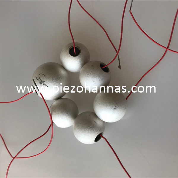 Trasduttore piezoelettrico a sfere in ceramica piezoelettrica per ecoscandaglio