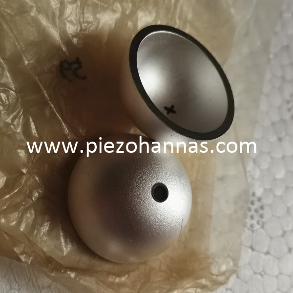 Ultrasoniese Keramiek Piezo Keramiek Halfrond vir Akoestiese Sensor