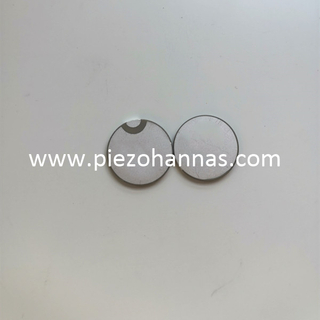 Piezo keramički disk srebrne elektrode Pzt praha za senzore vibracija