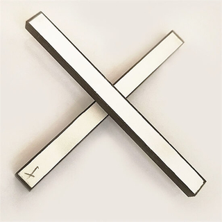 Pelat Keramik Piezo Transduser piezoelektrik untuk gelombang akustik permukaan SAW