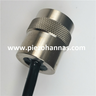 Carcasă din aliaj de titan, traductor cu ultrasunete 500KHz Măsurarea debitului pentru debitmetru cu ultrasunete