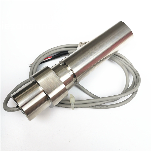 1MHz vlekvrye staal onderwater ultrasoniese transducer vir ultrasoniese vloeimeter