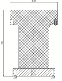Trasduttore Tonpilz a banda larga da 9kHz per comunicazioni subacquee 