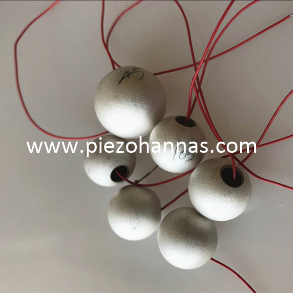 Trasduttore piezoelettrico a sfera in ceramica per idrofono