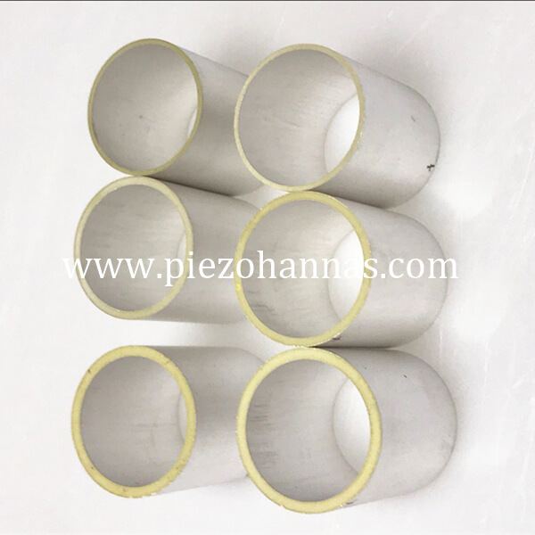 homemade piezoelectric transducer piezo tube for underwater