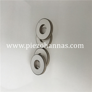 حلقه کوچک سرامیکی پیزوالکتریک Pzt4 برای سر چاپگر جوهرافشان