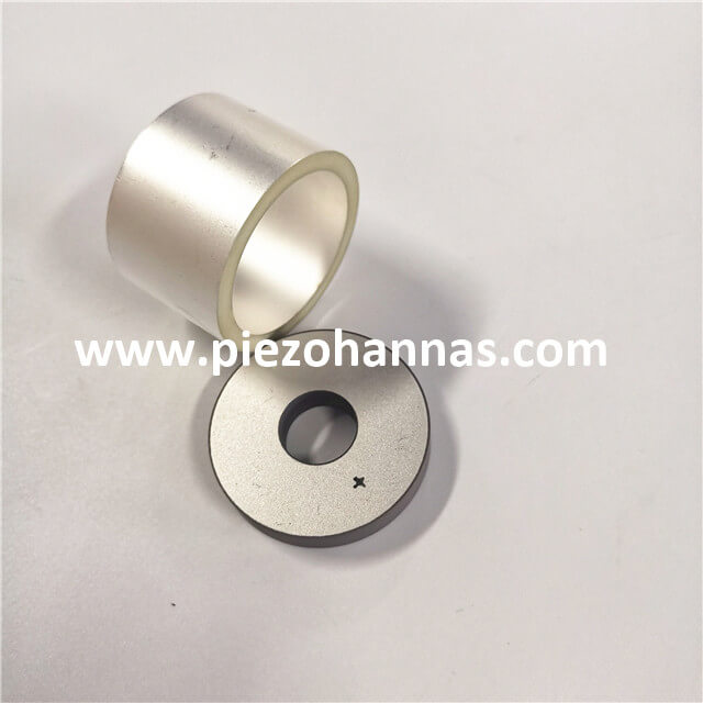 Pzt8 Piezo Keramisk Bolt Piezoceramic Transducer Ring til Ultrasonic Transducer