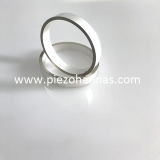Cilindro ceramico piezoelettrico in materiale EC-65 Pzt per rilevamento marino