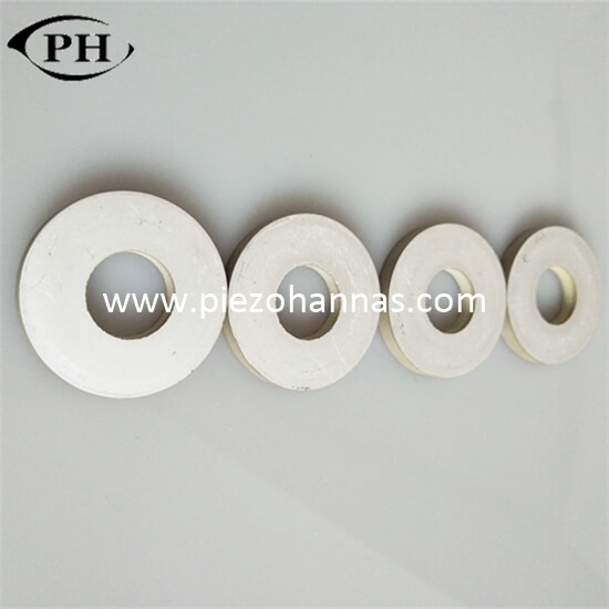 Pzt Materiale Piezo Rings Transducer for ultralydvask 