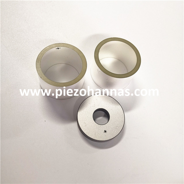 Pzt8 Piezo Keramisk Bolt Piezoceramic Transducer Ring til Ultrasonic Transducer