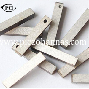 20x15x8mm piezo keramikk blokktykkelse modus vibrasjonsapplikasjon