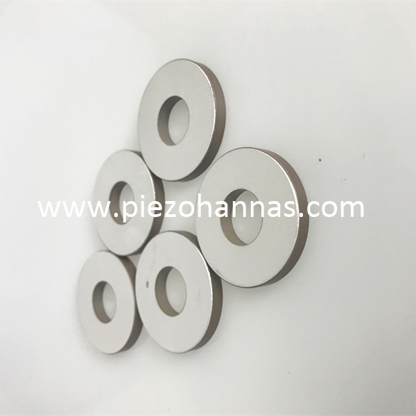 pzt 4 ultrasoniese pi&euml;zo-elektriese transducer element keramiek ring