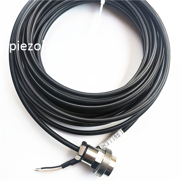 1MHz piezoelektrisk ultralydsflowm&aring;lertransducer til flowm&aring;ling