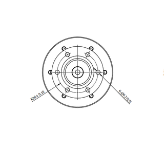 Transduser Akustik Bawah Air Transmisi Silinder Custom10kHz-14kHz 