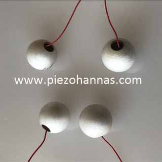 &Aacute;bhair Piezocermic Sf&eacute;ir Hollow Piezoceramic le haghaidh Trasducht&oacute;ir&iacute; Sonar