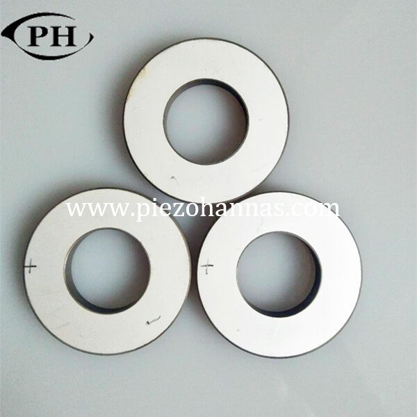 77 KHz piezoelectric ring piezoelectric transducer circuit model from