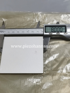 Ho&euml;krag pi&euml;so-elektriese materiaal Pi&euml;zo-elektriese plaat Pi&euml;zo-elektriese kristal vir sonar