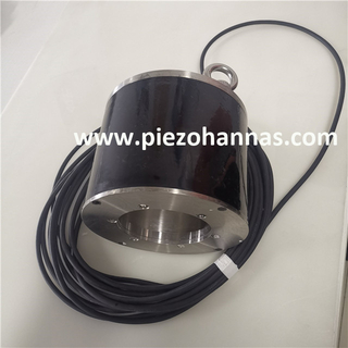 Pasgemaakte 6khz ring-tipe transducer Onderwater akoestiese transducer vir dieptemeting