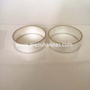 Silinder Keramik Piezo Bahan PZT untuk Echo Sounder