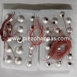 Stock 15*1 Piezoceramics Sphere for Hydrophone