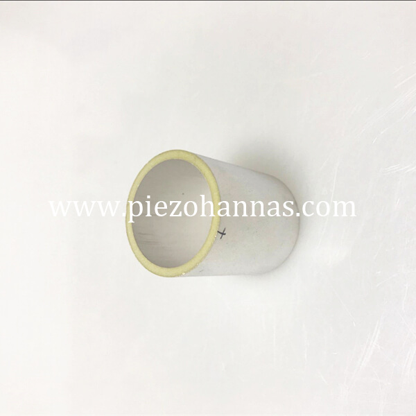 piezoelectric materials piezo tube transducer for hydrophone from China manufacturer Piezo Hannas