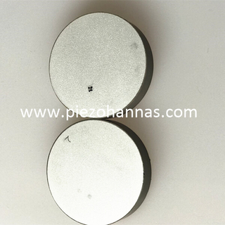 Stock Full-surface Contact Electrodes Piezoelectric Disc Transducers