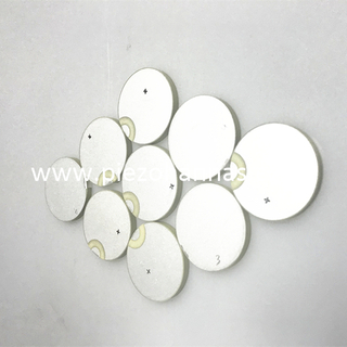 Stok Bahan Pzt5 36*2mm Piezo Disc Transduser Piezoelektrik 