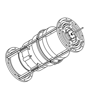Низькочастотний 300 Гц-10000 Гц акустичний перетворювач гідрофон підводний проектор 