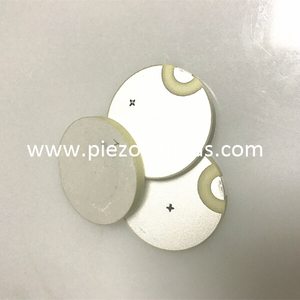 PZT4 Materiaalvoorraad Pi&euml;zo-keramische schijventransducer voor flowsensoren