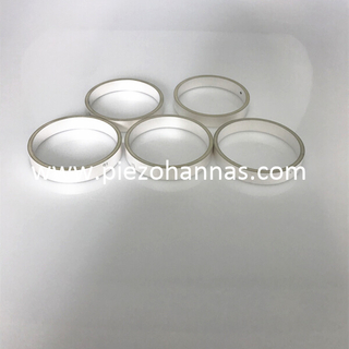 Piezo Electric Material Pzt Ceramics Piezo Ceramic Cylinder untuk Akustik Bawah Air 