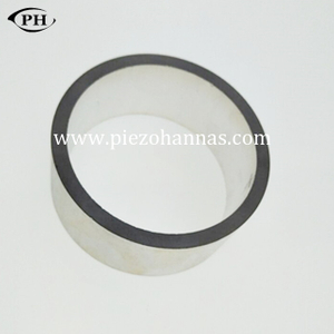 प्रवाह माप के लिए 34mmx10.5mmx5mm अनुकूलित PZT 5 पीजो रिंग