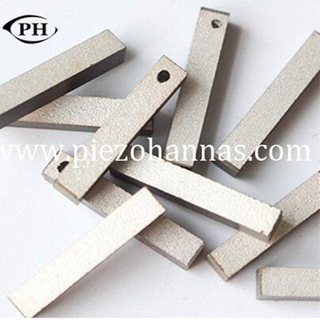 مادة PZT لوحة سيراميك بيزو لاقط كهرضغطية