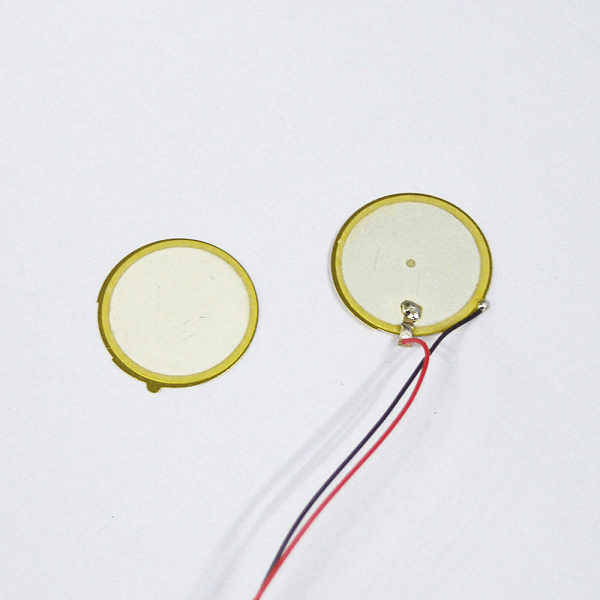 double side piezoelectric ceramic bimorph piezo diaphragm for calculator from China manufacturer