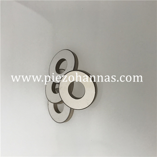 Anello piezoceramico in materiale PZT8 per trasduttore di vibrazione