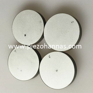 Diosca piezoceramic Barium Titanate Saor in Aisce le haghaidh Trasducht&oacute;ir&iacute; Ultrasonach
