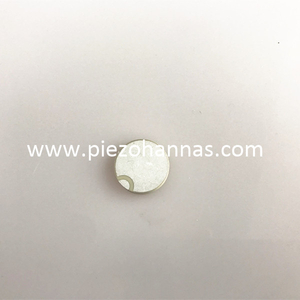 Cakram Keramik Piezo Kustom Bahan Pzt4 untuk Instrumen Doppler Akustik