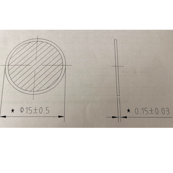 Billigste Piezo Disc Piezo Membran til Piezo Element 