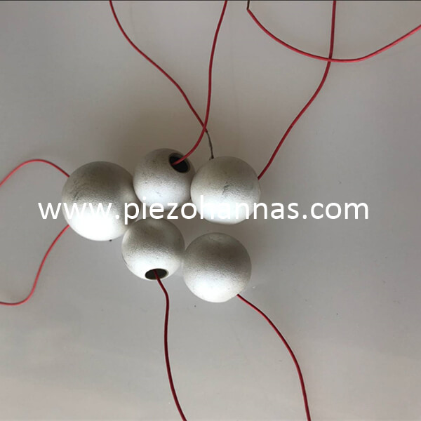 Buy Piezoelectric Sphere Transducer Piezoelectric Ceramic Crystal from