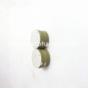مبدل سرامیکی دیسک پیزوالکتریک Pzt5 برای اندازه گیری اولتراسونیک