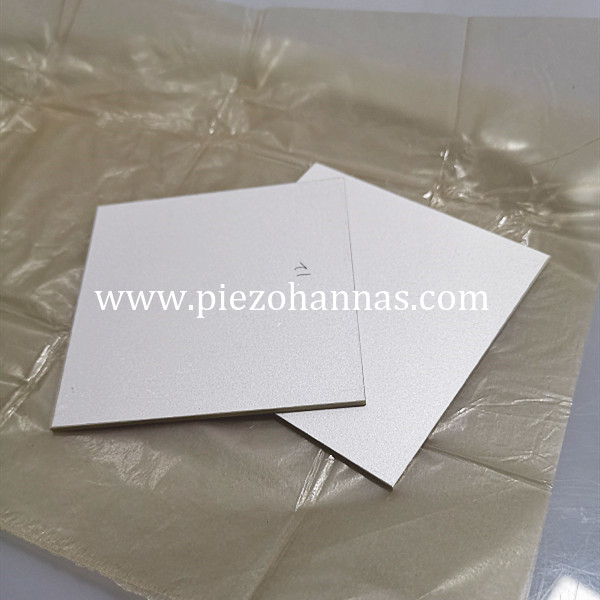 Pzt5a Materiaal Pi&euml;zo-elektriese keramiekplate vir transducer