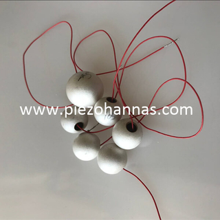 Transduser Sfera Piezo Ceramics Sensitiviti Tinggi untuk Susunan Hidrofon